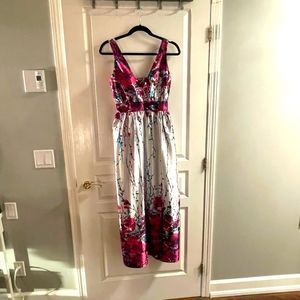 Printed maxi dress purchased from boutique in Singapore